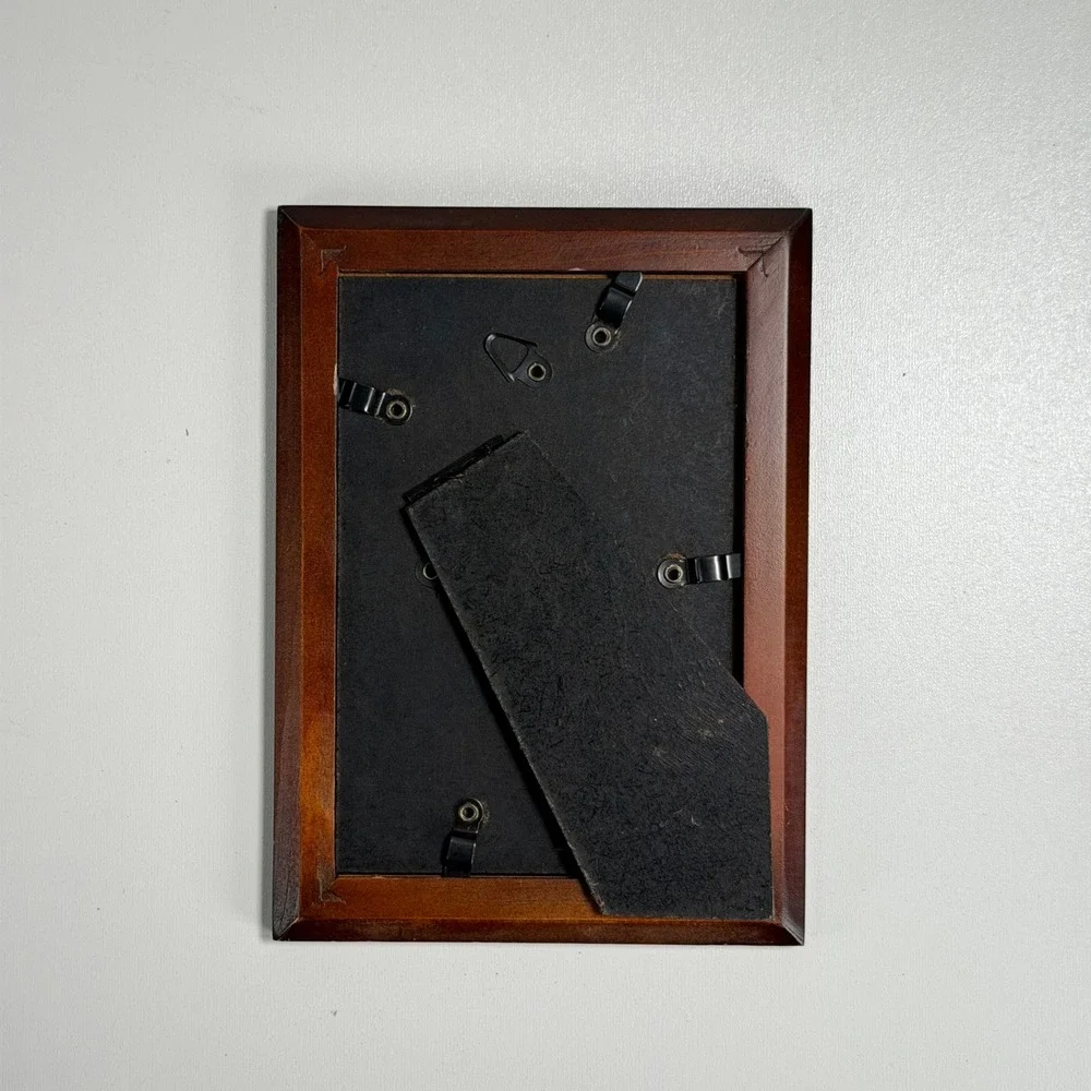 Vintage Wooden Picture Frame Brown 5x7 Minimalist Simple‎ Gallery Wall